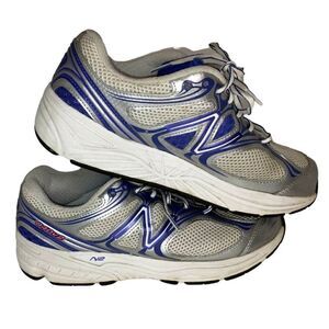 New Balance 840v2 Women's Pre-owned Gray/Purple Running Sneakers - sz. 9 1/2